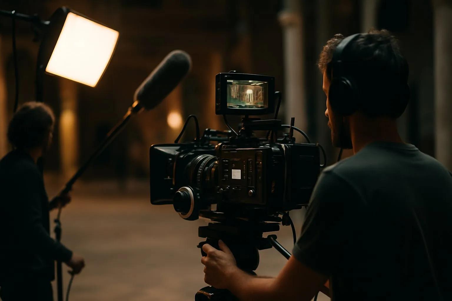 Locação para videografia sustentável em espaços culturais