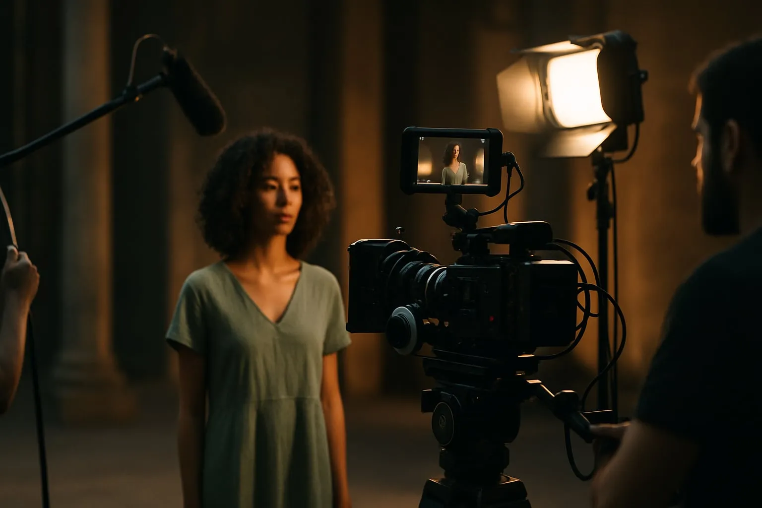 Filmagem moda sustentável: som e técnica em espaços culturais