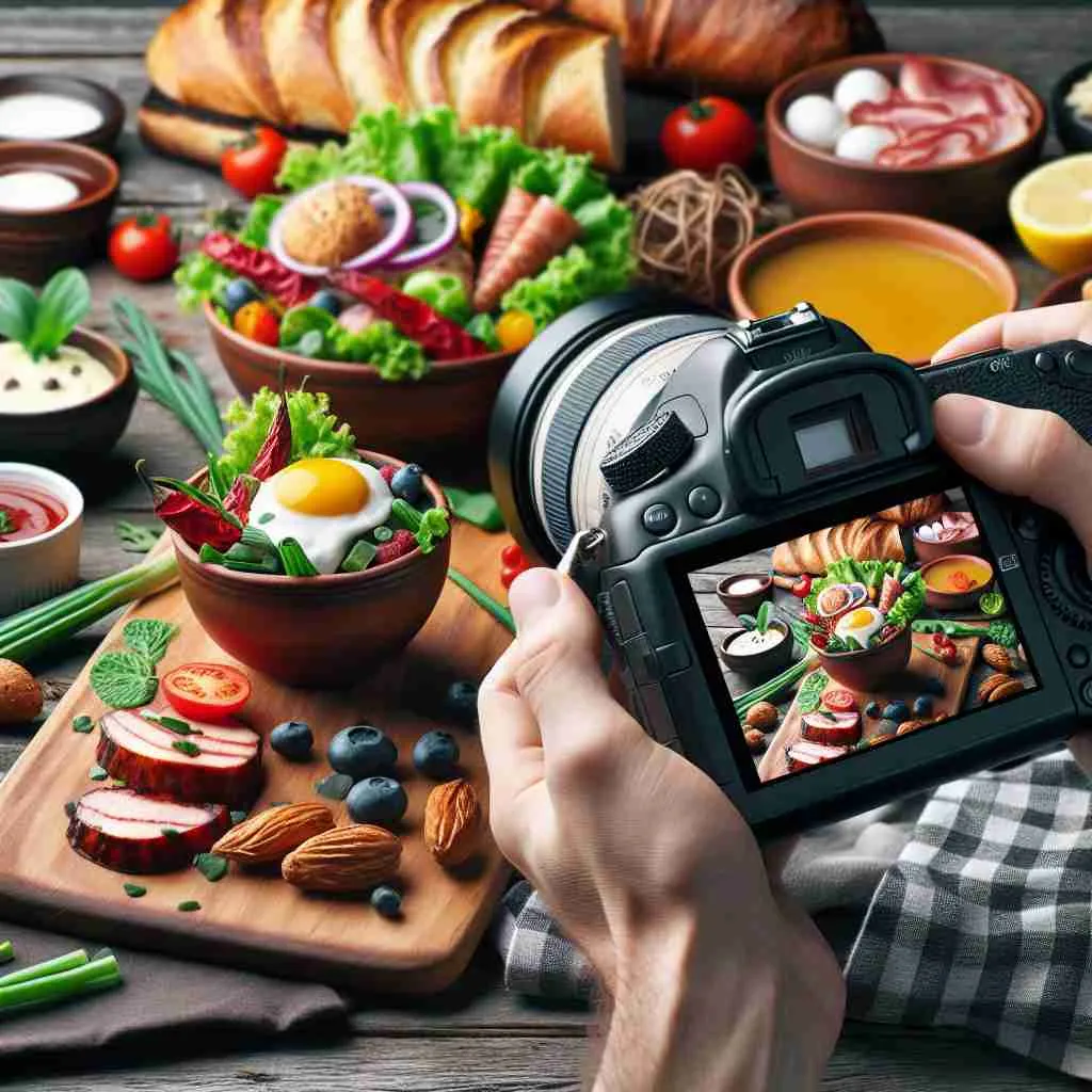 Fotografia de Alimentos para Redes Sociais: Técnicas e Locais