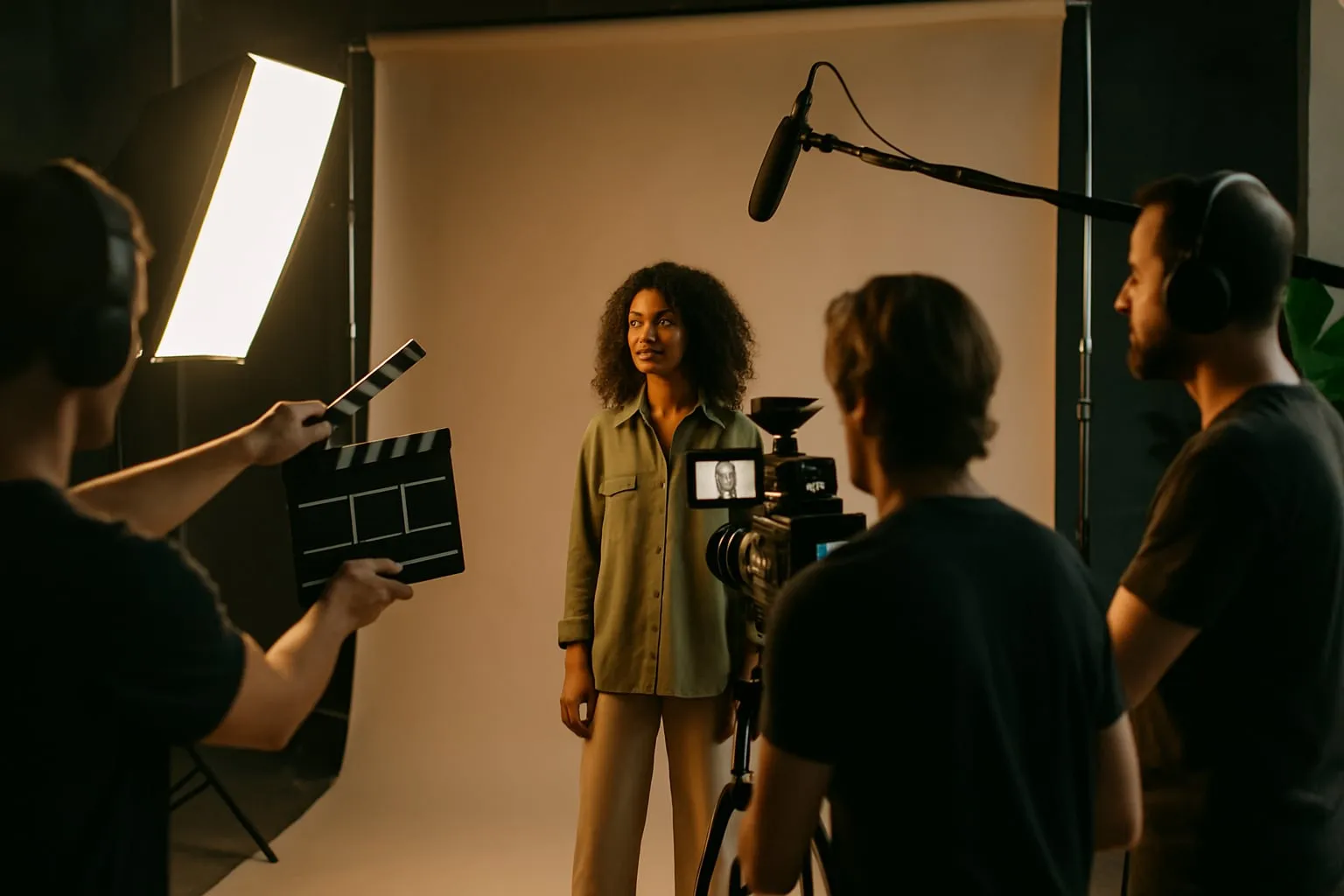 Filmagem moda sustentável: estúdio, som e locações