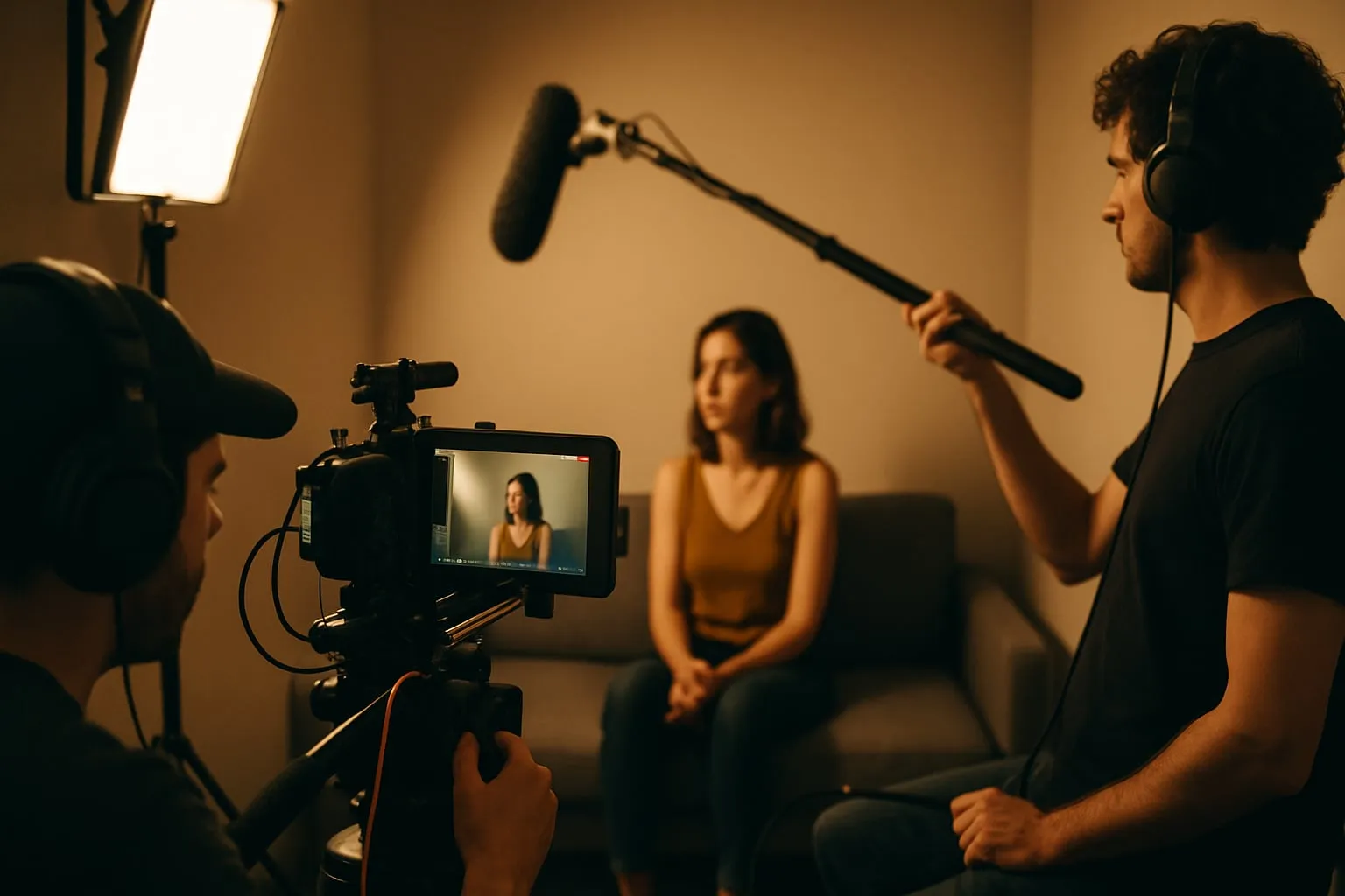 Gravação em espaços pequenos: técnicas para vídeo e áudio