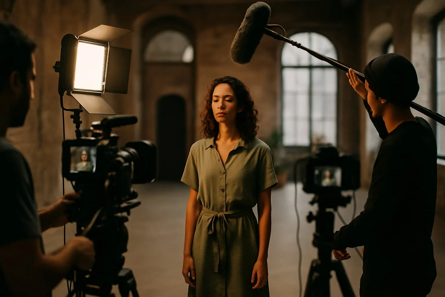 Espaços culturais para vídeo: gravar moda sustentável